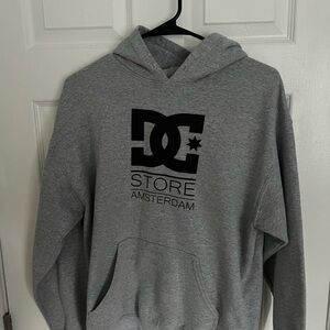 DC Store Amsterdam Men's Grey Hoodie